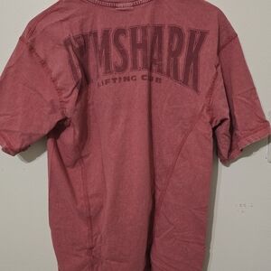 Gymshark Washed Red Short Sleeve Tee